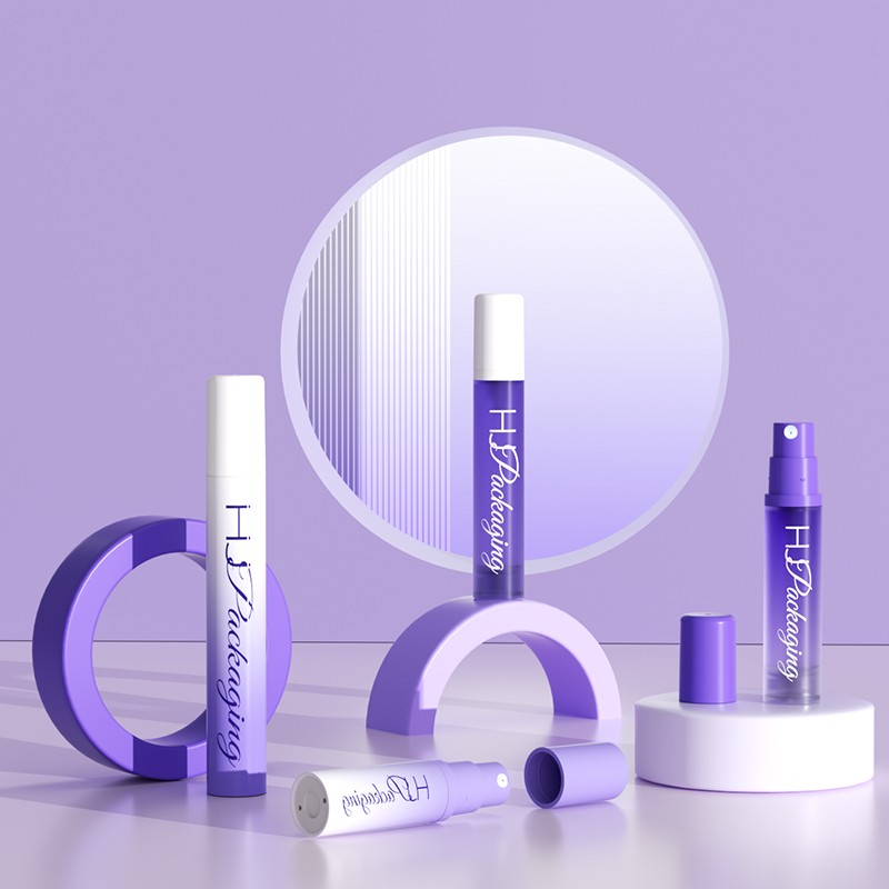 18mm 5ml 10ml 12ml 15ml エアレスボトル トナースプレーローションポンプ付き